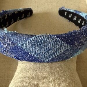 Blue Denim Headband